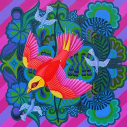 Swooping bird, 2013